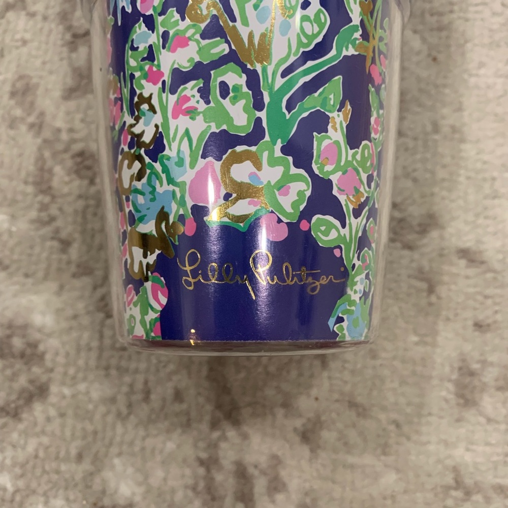 Blue Lilly Pulitzer Tumbler - Picture 2 of 4